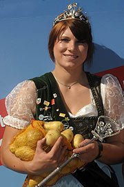 Kartoffelkönigin Barbara Karman (Foto: Ingrid Grossmann)